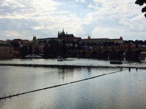 Praga z mostu Karola